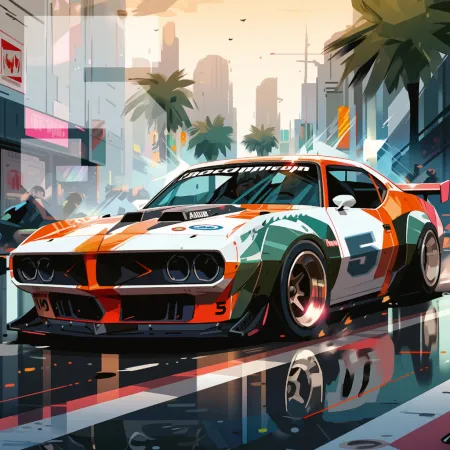 NOTIQUE Poznámkový kalendář Fantastická auta 2026, 30 x 30 cm