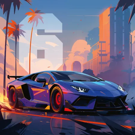 NOTIQUE Poznámkový kalendář Fantastická auta 2026, 30 x 30 cm