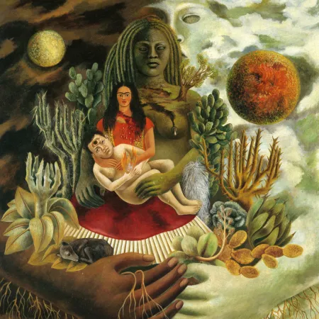 NOTIQUE Poznámkový kalendář Frida Kahlo 2026, 30 x 30 cm