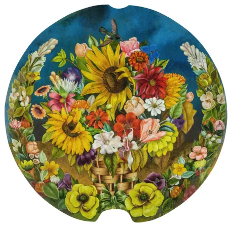 NOTIQUE Poznámkový kalendář Frida Kahlo 2026, 30 x 30 cm