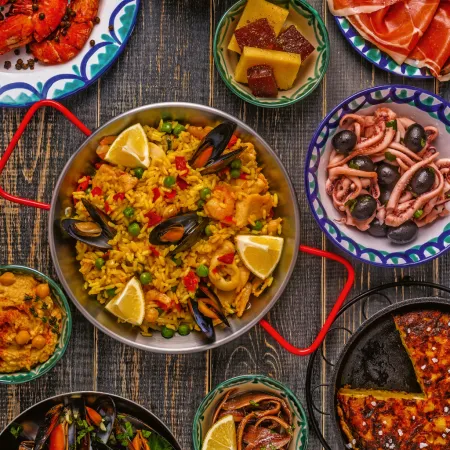 NOTIQUE Poznámkový kalendář Gourmet 2026, 30 x 30 cm