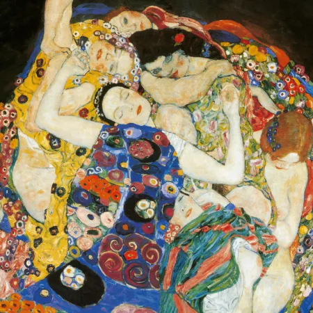 NOTIQUE Poznámkový kalendář Gustav Klimt 2026, 30 x 30 cm