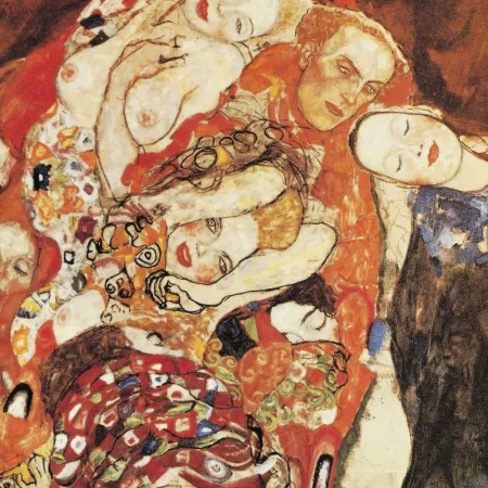 NOTIQUE Poznámkový kalendář Gustav Klimt 2026, 30 x 30 cm