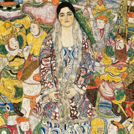 NOTIQUE Poznámkový kalendář Gustav Klimt 2026, 30 x 30 cm