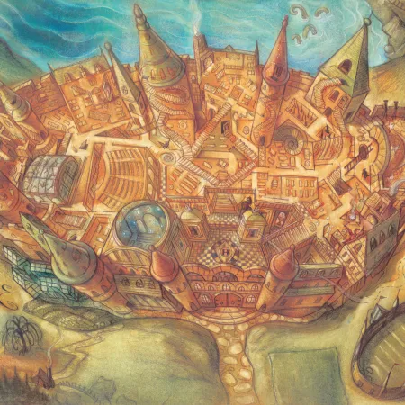 NOTIQUE Poznámkový kalendář Harry Potter 2026, 30 x 30 cm