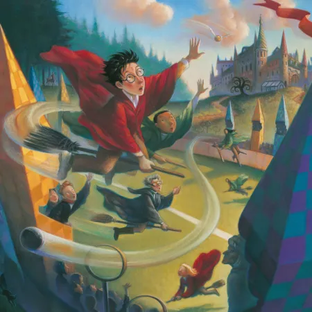 NOTIQUE Poznámkový kalendář Harry Potter 2026, 30 x 30 cm