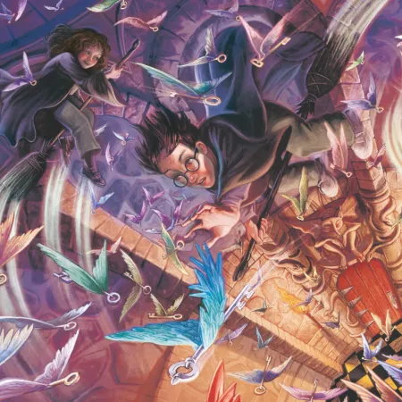 NOTIQUE Poznámkový kalendář Harry Potter 2026, 30 x 30 cm