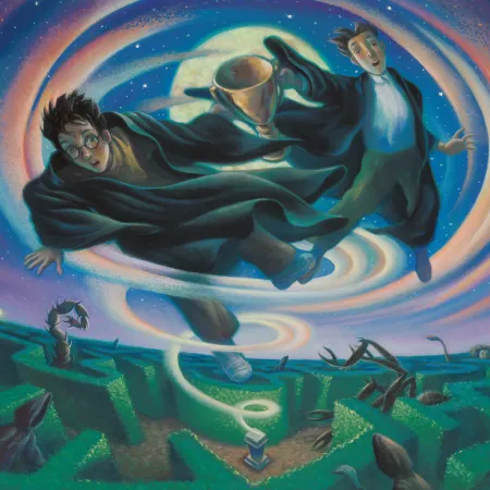 NOTIQUE Poznámkový kalendář Harry Potter 2026, 30 x 30 cm