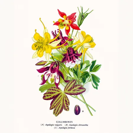 NOTIQUE Poznámkový kalendář Herbář 2026, 30 x 30 cm