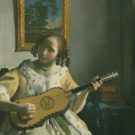 NOTIQUE Poznámkový kalendář Johannes Vermeer 2026, 30 x 30 cm