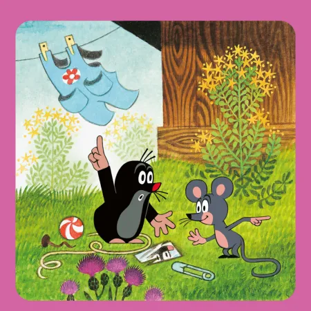 NOTIQUE Poznámkový kalendář Krteček 2026, 30 x 30 cm