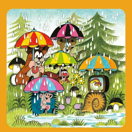 NOTIQUE Poznámkový kalendář Krteček 2026, 30 x 30 cm