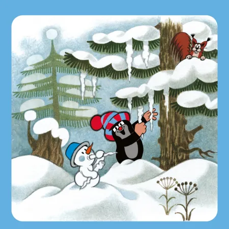 NOTIQUE Poznámkový kalendář Krteček 2026, 30 x 30 cm