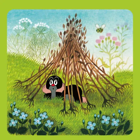 NOTIQUE Poznámkový kalendář Krteček 2026, 30 x 30 cm