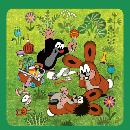 NOTIQUE Poznámkový kalendář Krteček 2026, 30 x 30 cm