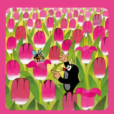 NOTIQUE Poznámkový kalendář Krteček 2026, 30 x 30 cm