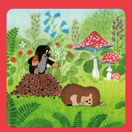 NOTIQUE Poznámkový kalendář Krteček 2026, 30 x 30 cm