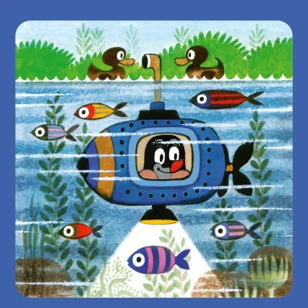 NOTIQUE Poznámkový kalendář Krteček 2026, 30 x 30 cm