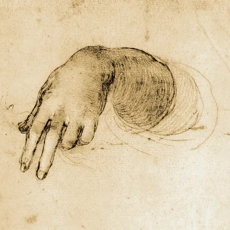 NOTIQUE Poznámkový kalendář Leonardo da Vinci 2026, 30 x 30 cm