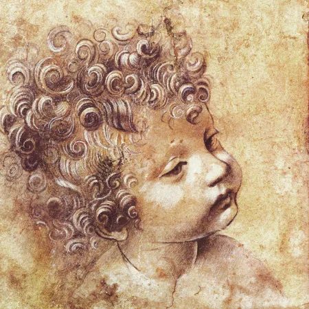 NOTIQUE Poznámkový kalendář Leonardo da Vinci 2026, 30 x 30 cm