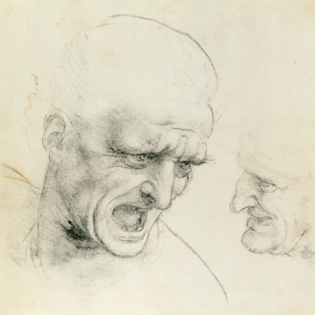 NOTIQUE Poznámkový kalendář Leonardo da Vinci 2026, 30 x 30 cm