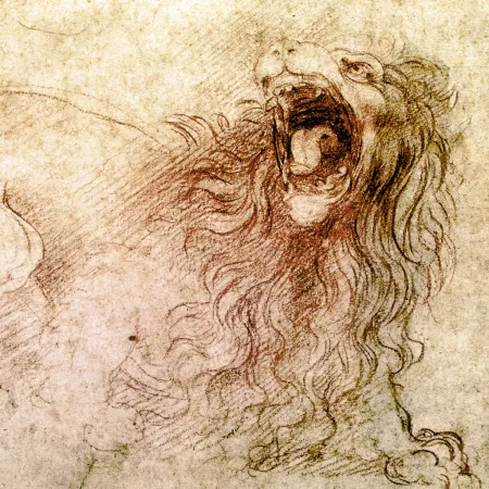 NOTIQUE Poznámkový kalendář Leonardo da Vinci 2026, 30 x 30 cm