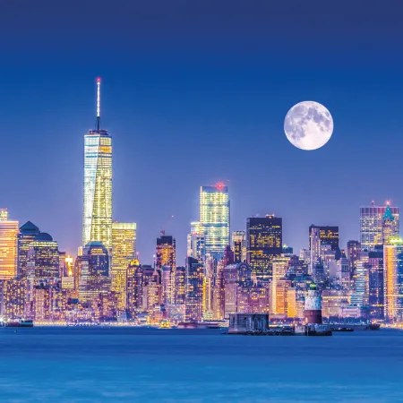 NOTIQUE Poznámkový kalendář Měsíc 2026, 30 x 30 cm