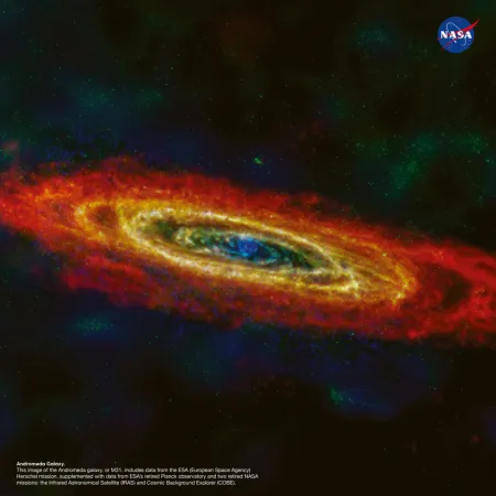 NOTIQUE Poznámkový kalendář NASA 2026, 30 x 30 cm