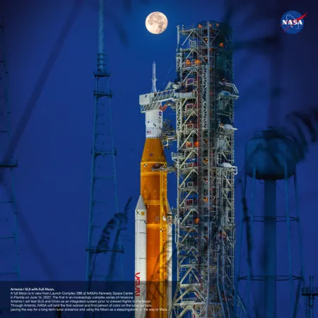 NOTIQUE Poznámkový kalendář NASA 2026, 30 x 30 cm