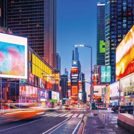 NOTIQUE Poznámkový kalendář New York 2026, 30 x 30 cm