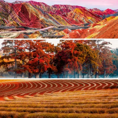 NOTIQUE Poznámkový kalendář Paleta 2026, 30 x 30 cm