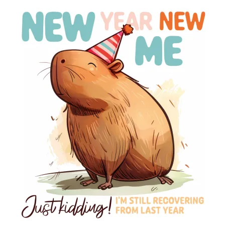 NOTIQUE Poznámkový kalendář Rozverné kapybary 2026, 30 x 30 cm