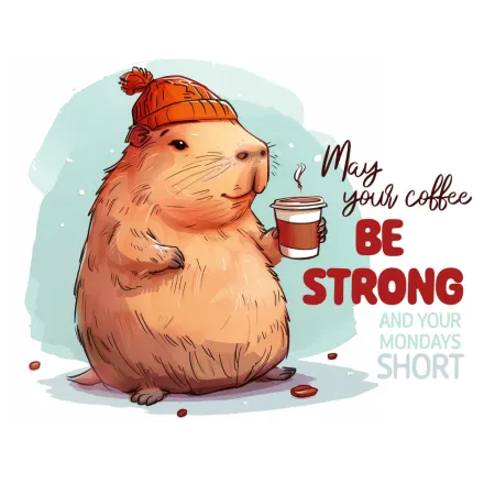 NOTIQUE Poznámkový kalendář Rozverné kapybary 2026, 30 x 30 cm