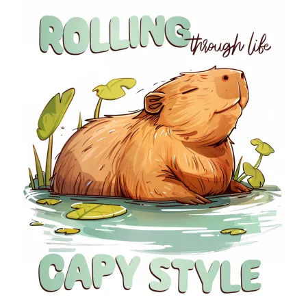 NOTIQUE Poznámkový kalendář Rozverné kapybary 2026, 30 x 30 cm