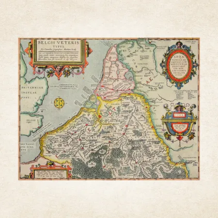 NOTIQUE Poznámkový kalendář Staré mapy 2026, 30 x 30 cm