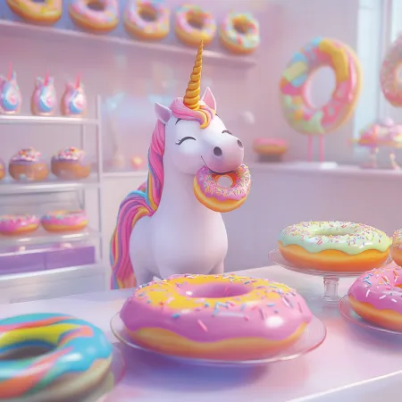 NOTIQUE Poznámkový kalendář Veselí jednorožci 2026, 30 x 30 cm