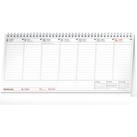 NOTIQUE Stolní kalendář Manažerský daňový 2026, 33 x 14,5 cm