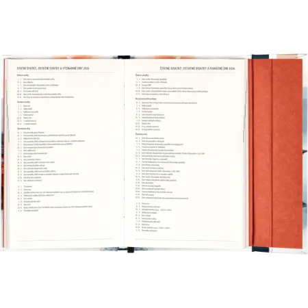 NOTIQUE Týdenní magnetický diář Japonsko 2026, 13 x 21 cm