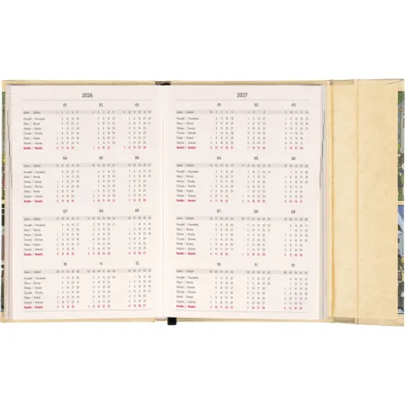 NOTIQUE Týdenní magnetický diář Josef Lada 2026, 11 x 16 cm