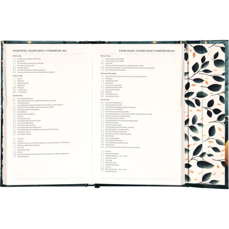 NOTIQUE Týdenní magnetický diář Liška 2026, 13 x 21 cm