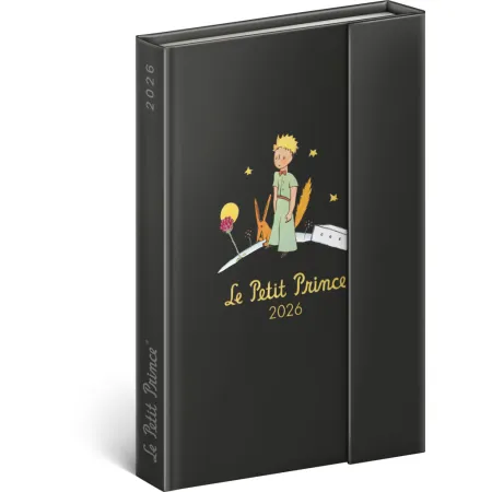 NOTIQUE Týdenní magnetický diář Malý princ 2026, 11 x 16 cm