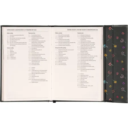 NOTIQUE Týdenní magnetický diář Malý princ 2026, 11 x 16 cm