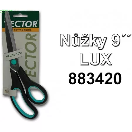 Nůžky 9“ barevné 883420 VECTOR LUX