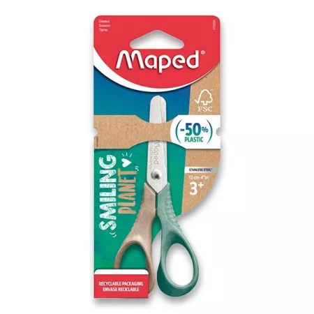 Nůžky Maped Smiling Planet Vivo 12 cm, blistr