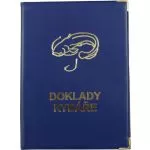 Obal na doklady-Rybář modré