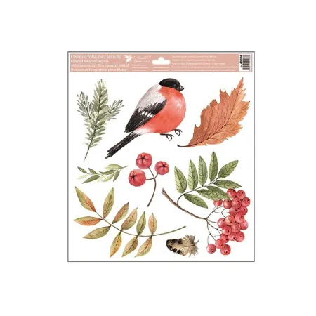 Okenní fólie 40004 podzimní les 30x33,5cm