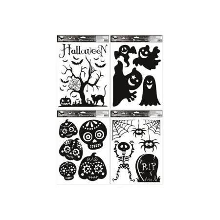 Okenní fólie 6850 černé 30x42cm, Halloween