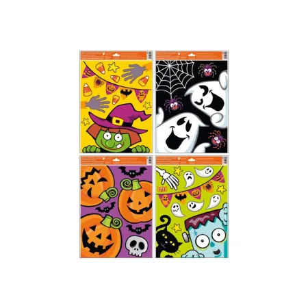 Okenní fólie 6852 vykukující strašidla 30x42cm