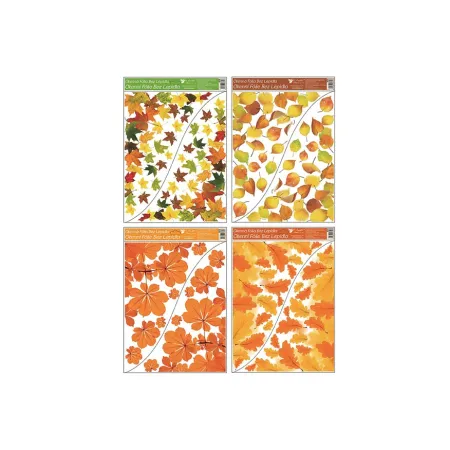Okenní fólie 975 rohová 42x30 cm, podzimní listí