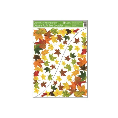 Okenní fólie 975 rohová 42x30 cm, podzimní listí